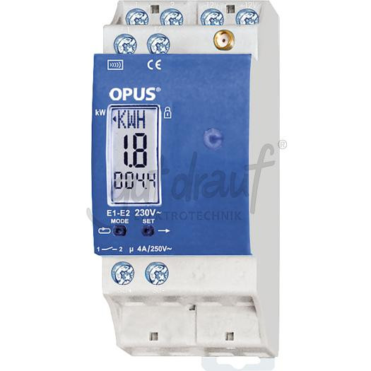 Opus gN-Stromzähler-Sendemodul REG 12 V für SO-Schnittstelle