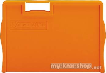 WAGO Trennplatte orange Top Job S 2002-1294