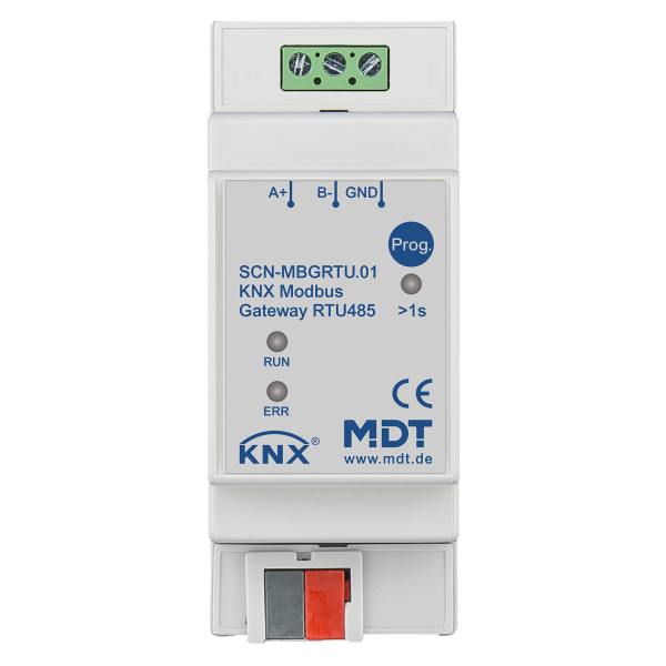 MDT SCN-MBGRTU.01 KNX Modbus Gateway RTU485, 2TE, REG