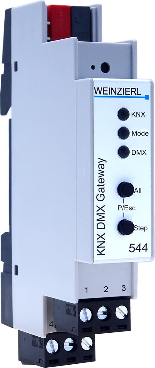 Weinzierl KNX DMX-512 Gateway 544 mit 64 Kanälen