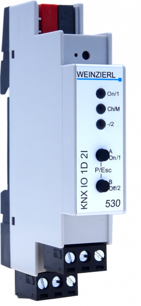 Weinzierl KNX IO 530 Dimmer 1-fach universal mit 2x Binäreingang