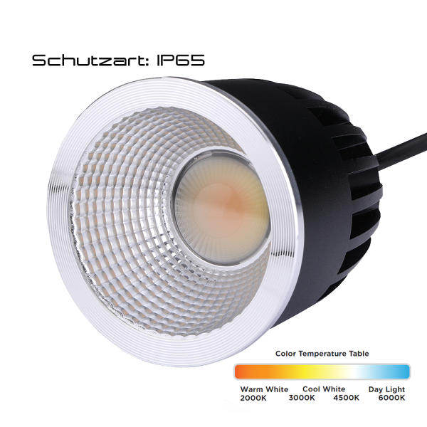 LEDLUMI 32410-IP65 LED Spot IP65 Reflektoreinsatz TunableWhite 2000-6000 Kelvin MR16 10W
