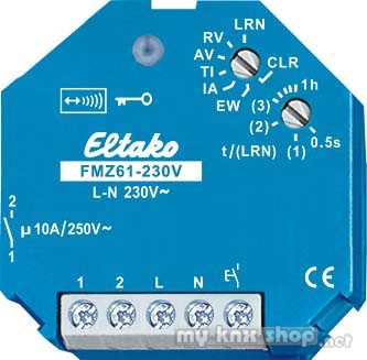 Eltako Funkaktor Multifunktions-Zeitrelais FMZ61-230V