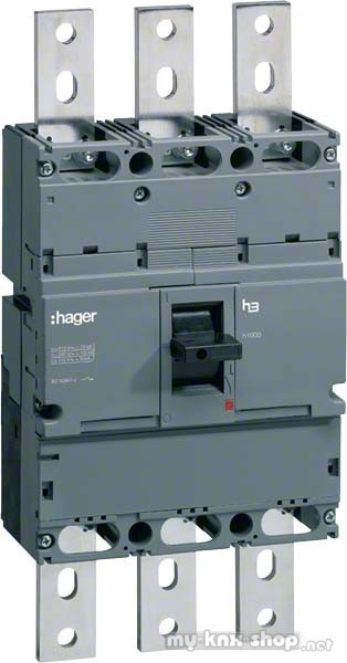 Hager Lasttrennschalter h1000 4P 1000A HCE971H