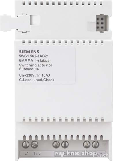 Siemens Binärausgang Erweiterung 3x AC 230/400V, 10A C-Last 5WG1562-1AB21