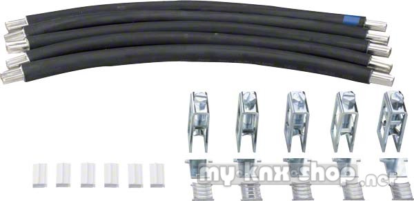 Hager Kabel-Anschlußsatz 95mmq 5-polig H255EW