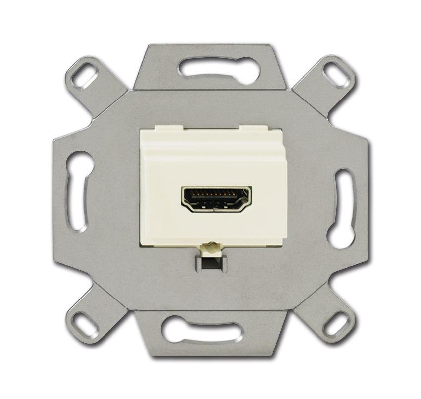Busch-Jaeger HDMI-Anschlussdose weiß 0261/31