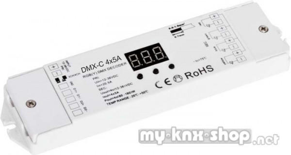 EVN Lichttechnik DMX Controller RGB+W DMX-C 4x5A