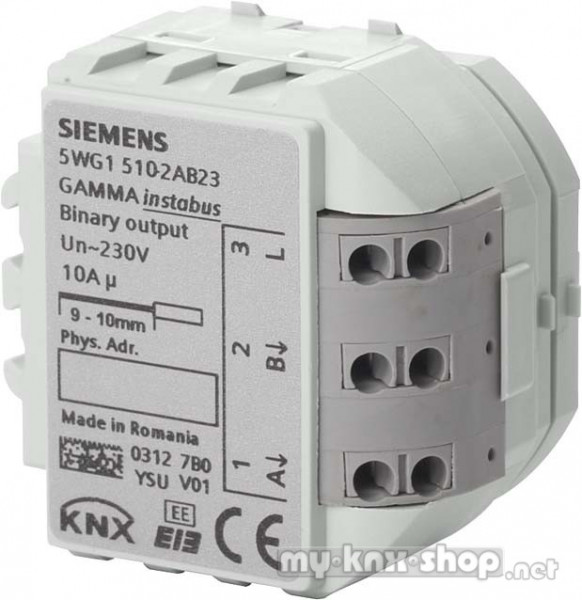 Siemens Binärausgabegerät 2x10A 230VAC 230V 5WG1510-2AB23