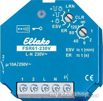 Eltako Funkaktor Stromstoß Schaltrelais FSR61-230V