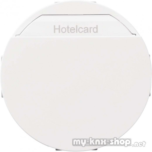 Berker Hotelcard-Schaltaufsatz polarweiß glänzend 16402079