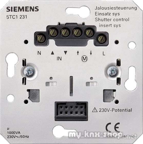 Siemens Jalousiesteuerungs-Einsatz SYS...
