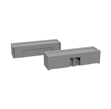 Zennio Magnetkontakt für Oberflächenmontage, Tür oder Fenster. Groß - Silber