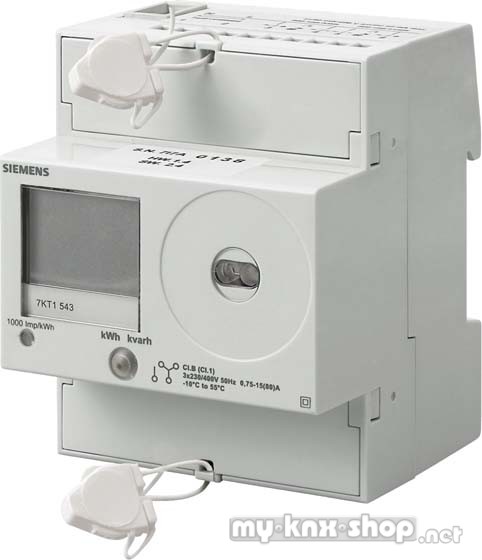 Siemens E-Zähler 80A mit Display 7KT1543