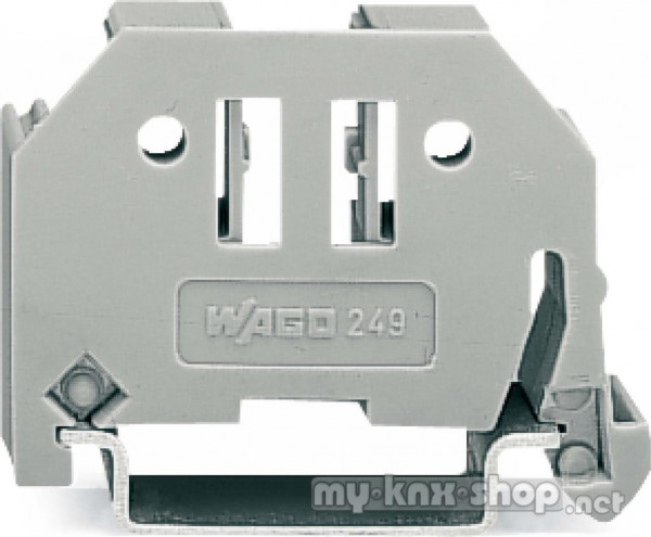 WAGO Endklammer 6mm breit grau 249-116