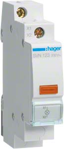 Hager LED-Leuchtmelder orange,230VAC SVN123