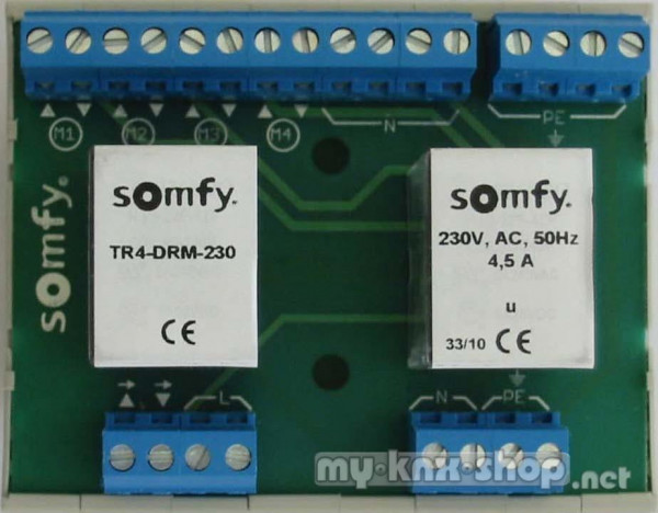 SOMFY Trennrelais TR4-AP-230 für 4 Antriebe 1822293