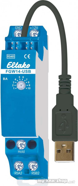 Eltako RS485-Bus-Gateway mit USB Anschluss FGW14-USB