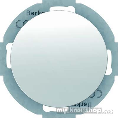 Berker 10092079 Blindverschluss mit Zentralstück Serie R.classic polarweiß, glänzend