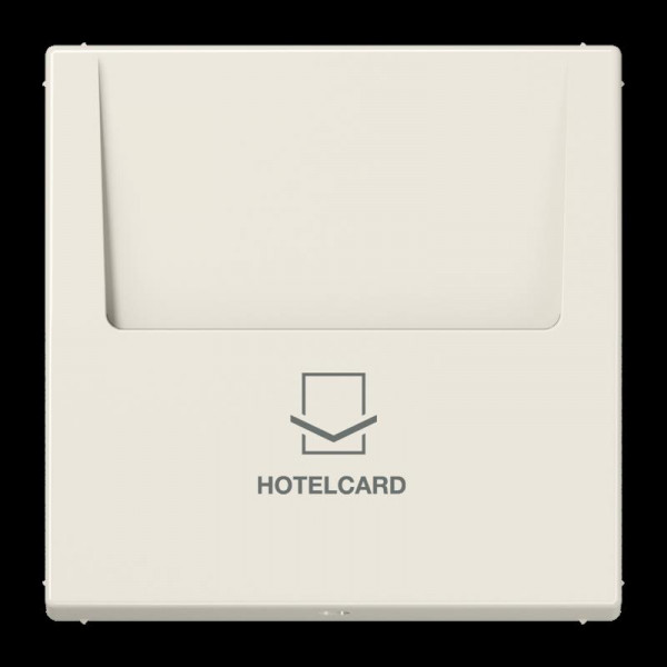 Jung LS590CARD Hotelcard-Schalter (ohne Schalter-Einsatz), für Einsätze 533 U und 534 U