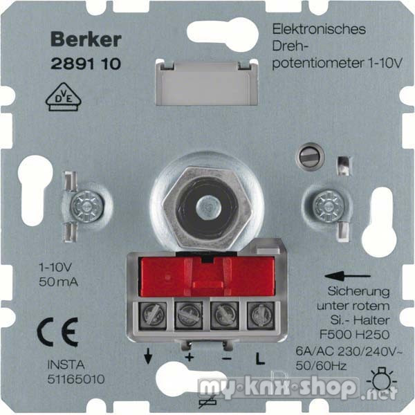 Berker 289110 Drehpotenziometer 1-10 V Hauselektronik