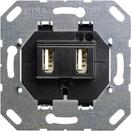 Gira 235900 USB Spannungsversorgung 2f Einsatz