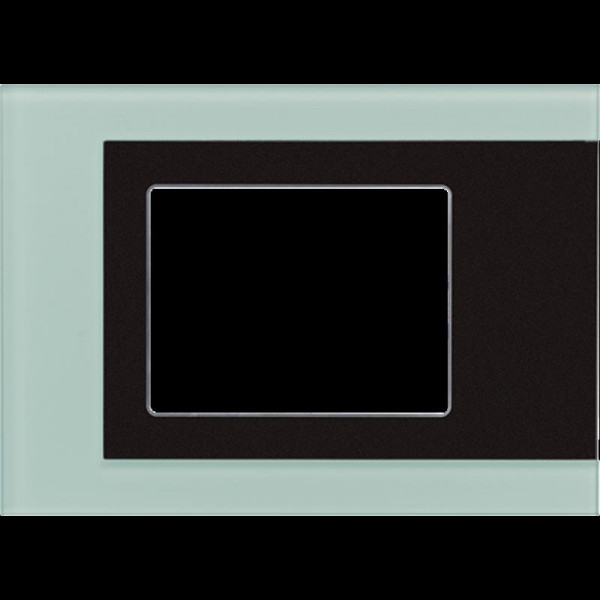 Jung FPGLAS781 Rahmen, Sicherheitsglas, für KNX Facility Colour Touch Panel FP 701 CT IP