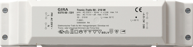 Gira 037500 Tronic-Trafo 50-210W Elektronik