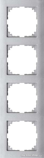 Merten Rahmen 4fach aluminium MEG4040-3660