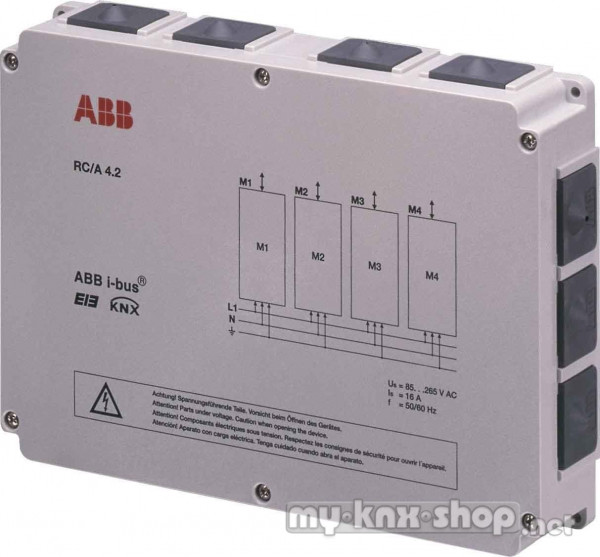 ABB RC/A 4.2 KNX Raum-Controller Grundgerät 4 Module AP