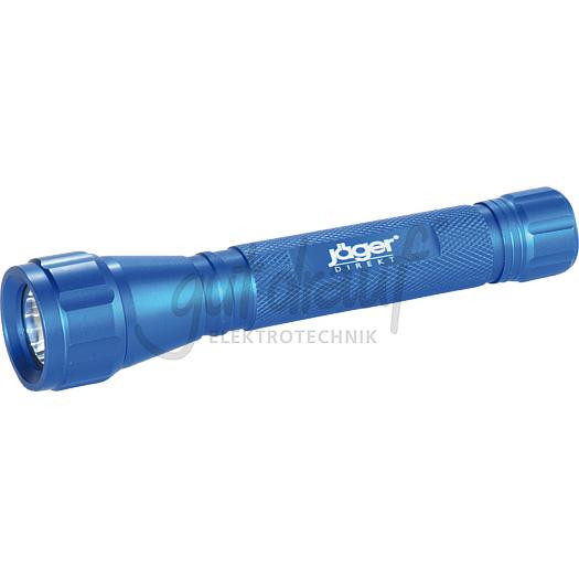 LED-Aluminium Stablampe, blau f.2xMignon-Batterien (AA)