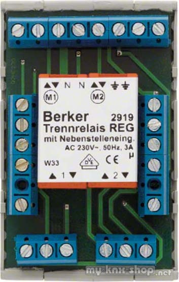 Berker 2919 RolloTec Trennrelais REG Hauselektronik