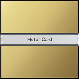 Gira 0140604 Hotel-Card-Taster BSF System 55 messing
