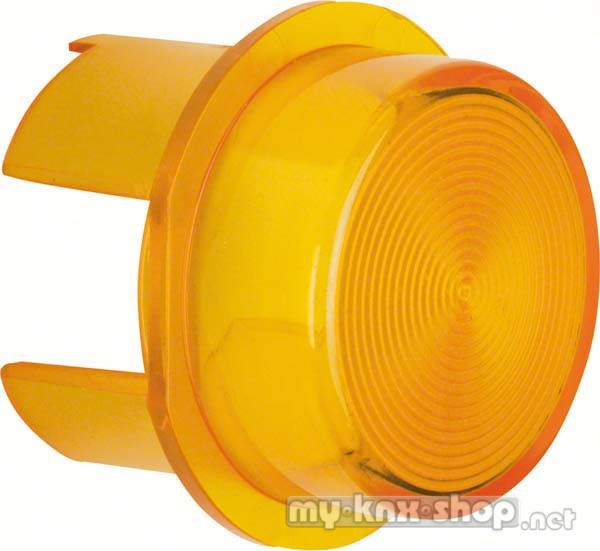 Berker 1282 Haube für Drucktaster und Lichtsignal E10 Zubehör gelb transparent