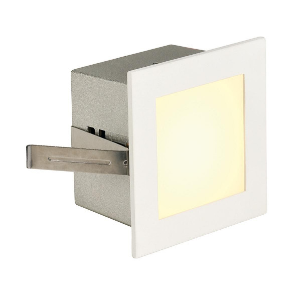 SLV 113262 FRAME BASIC LED Einbauleuchte weiß matt 1W warmweiß