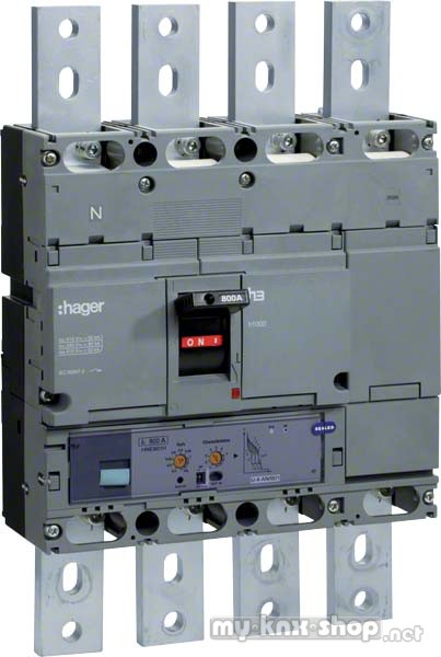 Hager Leistungsschalter h1000 4P 70kA 800A HEE801H