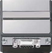 Gira 0558203 KNX Datenschnittstelle mit Beschriftungsfeld und Demontageschutz Aluminium