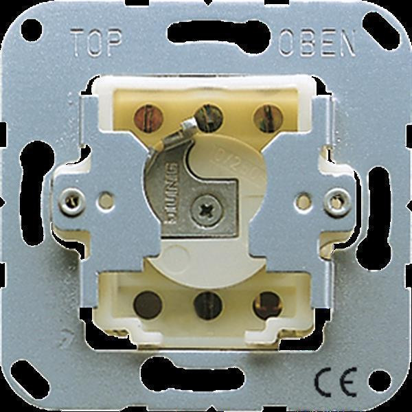 Jung 106.28 Schlüsselschalter, 10 AX, 250 V ~, Universal Aus-Wechselschalter 2-polig