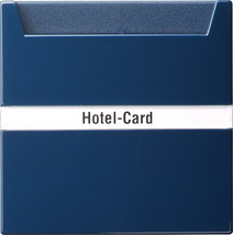 Gira 014046 Hotel-Card-Taster BSF S-Color blau