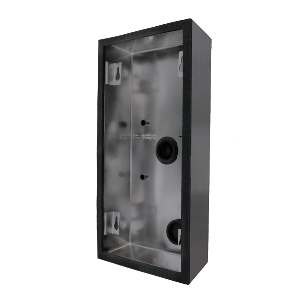 DoorBird Aufputz Montagerückgehäuse für D2101TO IP Video Türstation Titan Optik
