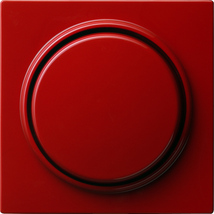 Gira 065043 Abdeckung Drehdimmer S-Color rot