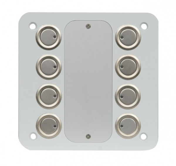 GePro KNX-Tableau mit 8 Tastern/LED Unterputz