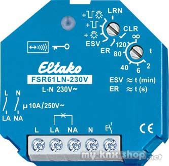 Eltako Funkaktor Stromstoß Schaltrelais 230V FSR61LN-230V