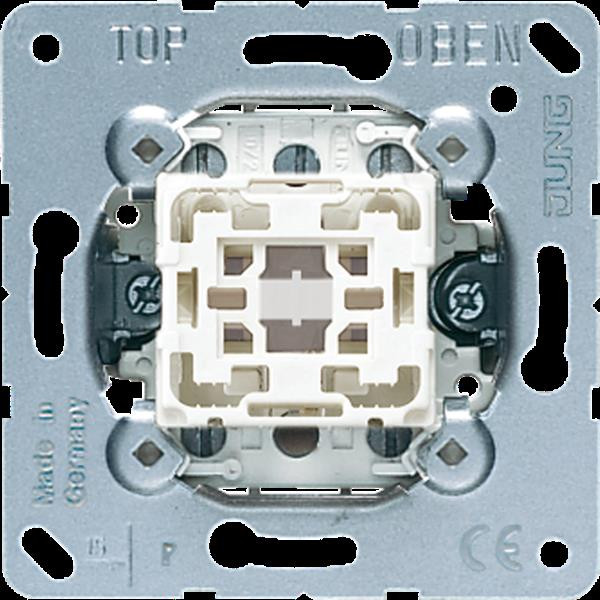 Jung 531-41U Multi-Switch, 10 A, 250 V ~, Doppel-Taster, 2 x 2 Schließer und Nullstellung
